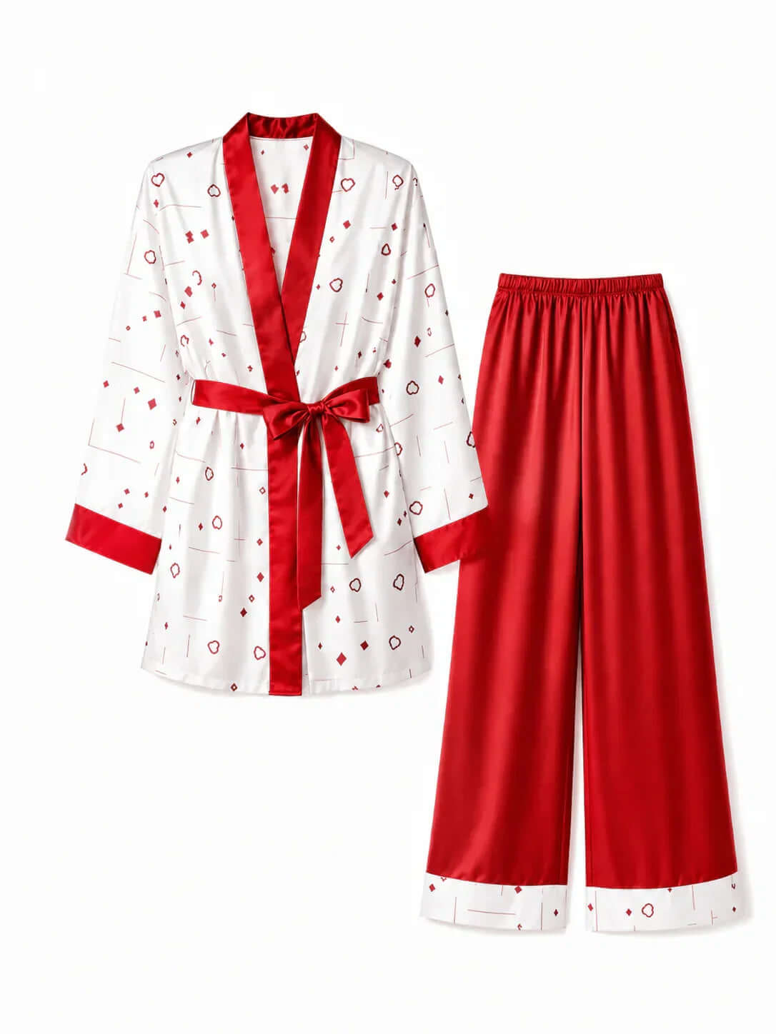 Hearts Set – Luxury Satin Nightwear & Lingerie Collection | FiftyShades