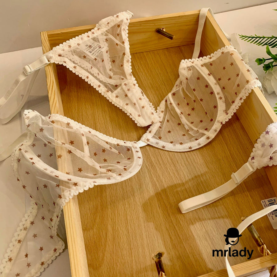 Summer Net Bra Set