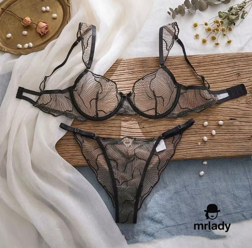Summer Net Bra Set