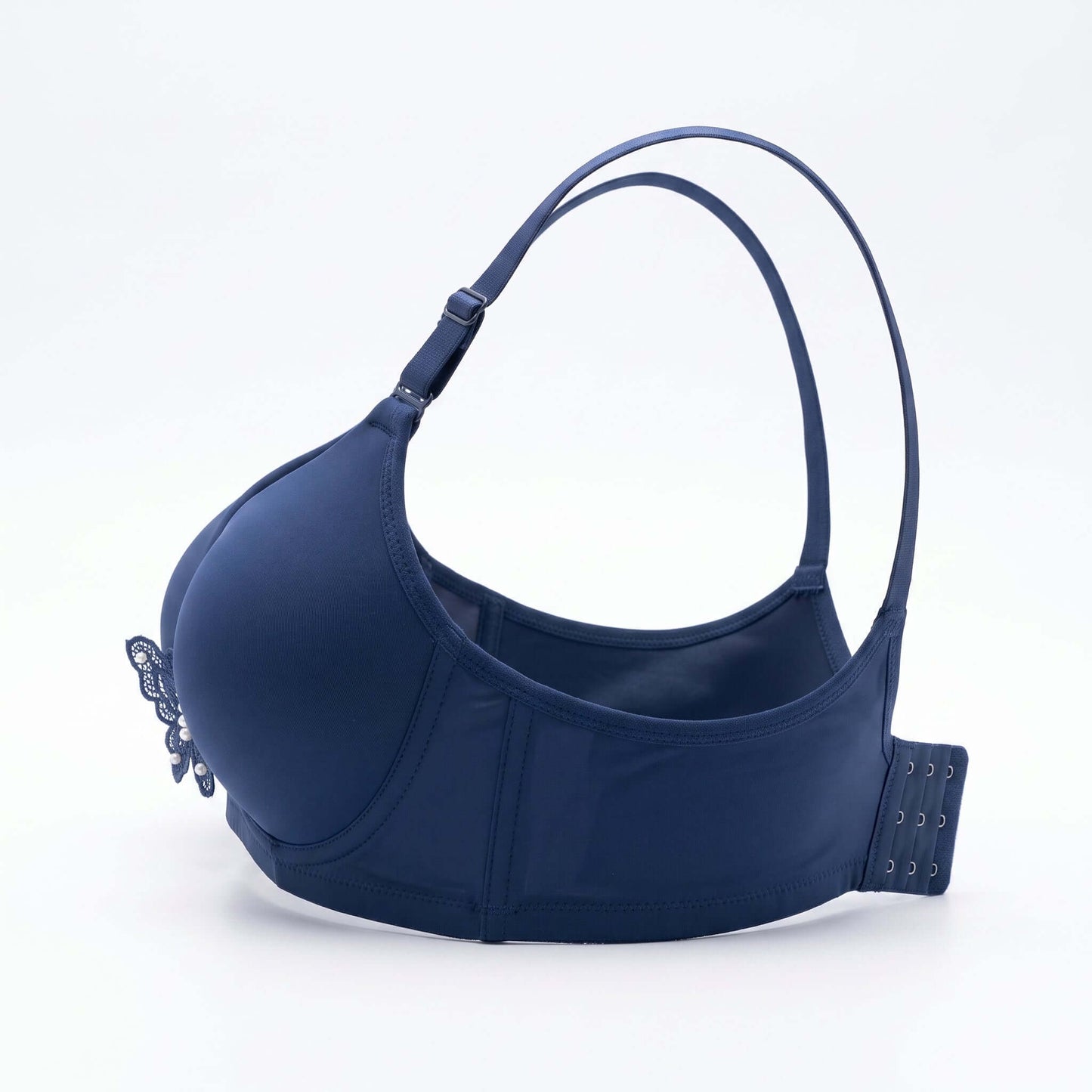 Pack of 2 Women's Lightly Padded Wire-Free Everyday Bra – Pearl Floral Detail | FiftyShades