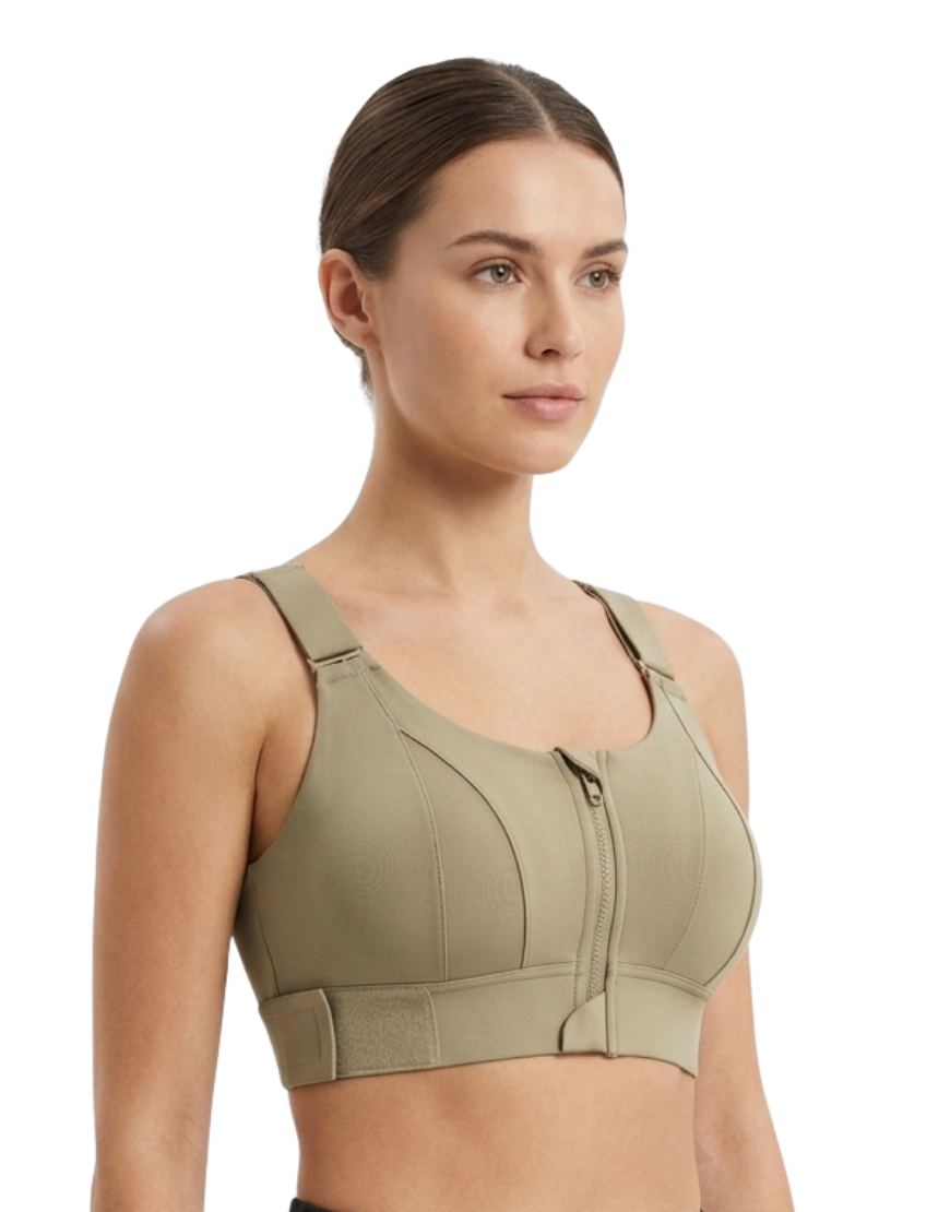 SPORTS BRA WITH ADJUSTABLE WAIST BAND